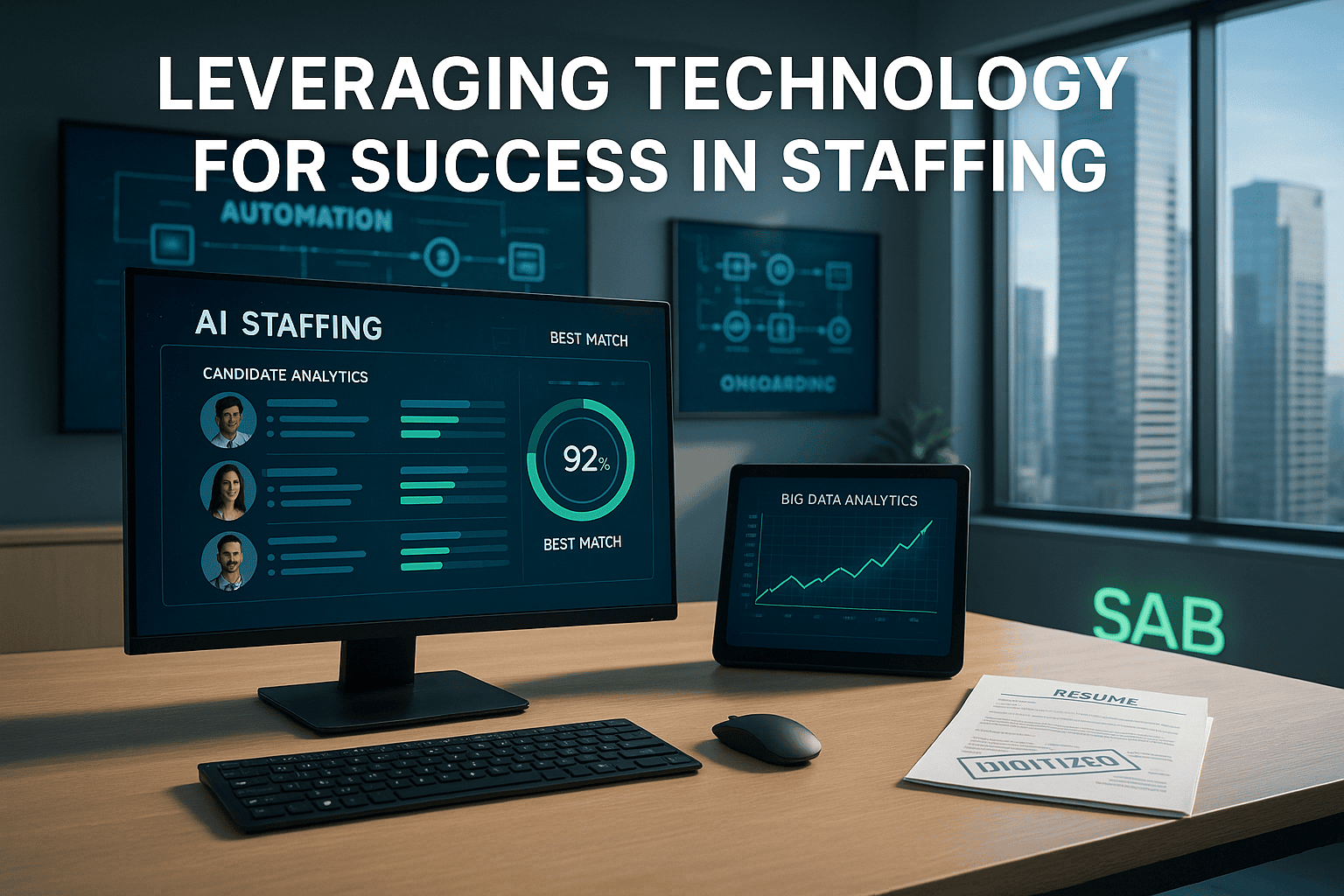 How Staffing Agency Technology Drives Success in 2025